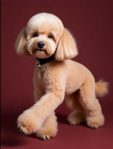 Poodle Anime Character - Wise Sage